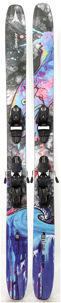 2025 Atomic Bent 110 172cm Used Demo Skis w Bindings - Powder7