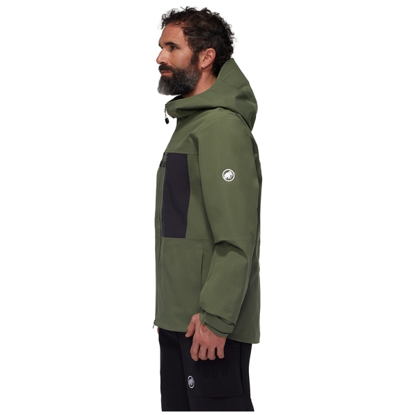 Mammut Men's Stoney HS Hooded Ski Jacket - Powder7