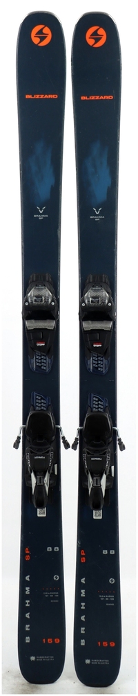 2024 Blizzard Brahma 88 SP 159cm Used Demo Skis w Bindings