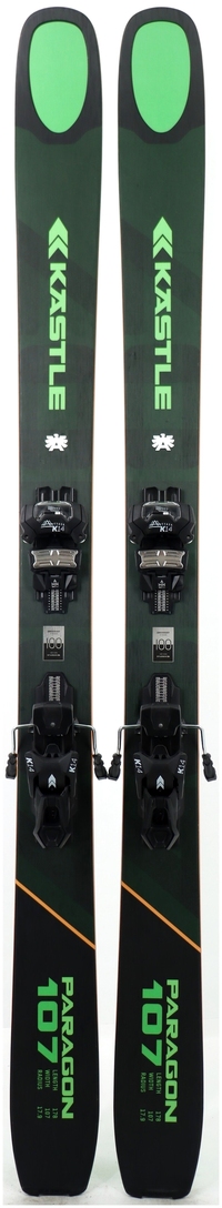 2027 Kastle Paragon 107 Skis Topsheets