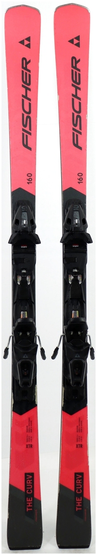 2024 Fischer The Curv XTR 160cm Used Demo Skis w Bindings - Powder7