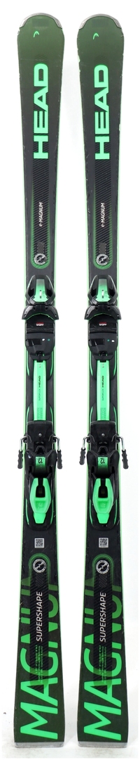 スキー HEAD SUPERSHAPE MAGNUM 177cm 2024 Head Supershape e Magnum 177cm Used Demo Skis w Bindings