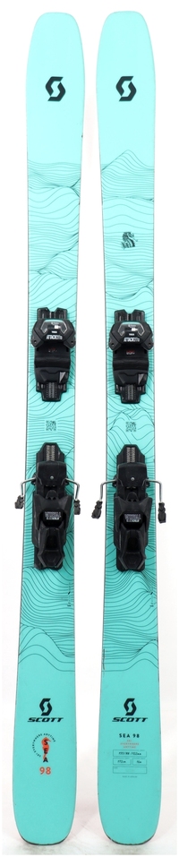 2026 Scott SEA 98 Skis Topsheets