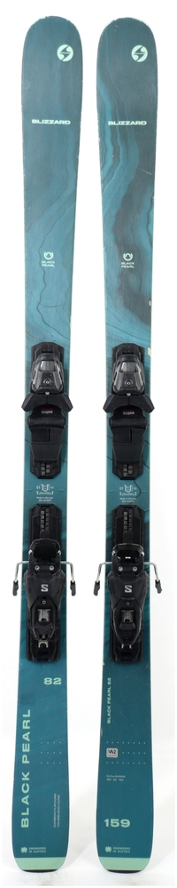 2024 Blizzard Black Pearl 82 159cm Used Demo Skis w Bindings - Powder7