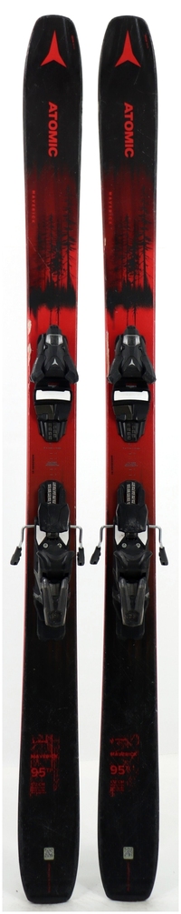 2023 Atomic Maverick 95 Ti Skis Topsheets