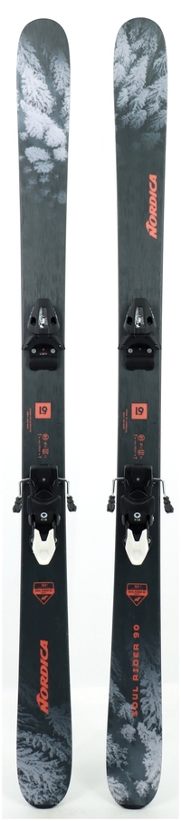 Nordica Soul Rider 90 Men's Skis - Powder7