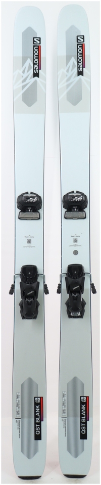 2023 Salomon QST Blank 186cm Used Demo Skis w Bindings - Powder7