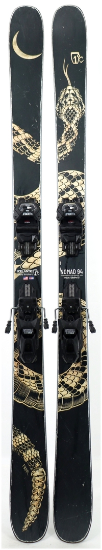 2025 Icelantic Nomad 94 176cm Used Demo Skis w Bindings - Powder7