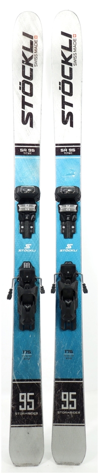 2021 Stockli Stormrider 95 175cm Used Demo Skis w Bindings - Powder7