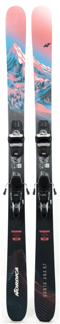 2026 Nordica Santa Ana 87 Skis Topsheets
