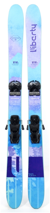 2023 Liberty Genesis 96 Skis Topsheets