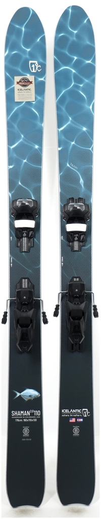 2024 Icelantic Shaman 2.0 110 Skis Topsheets