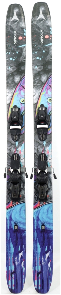 2025 Atomic Bent 110 180cm Used Demo Skis w Bindings - Powder7