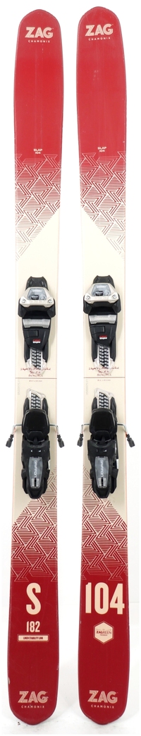 2022 ZAG Slap 104 Skis Topsheets