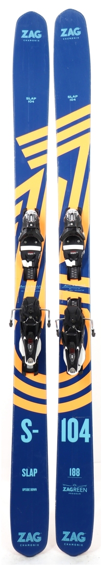 2025 ZAG Slap 104 Skis Topsheets