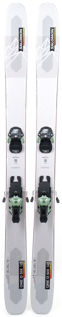 スキー SALOMON QST106/ 173cm 2023 Salomon QST 106 173cm Used Demo Skis w Bindings - Powder7