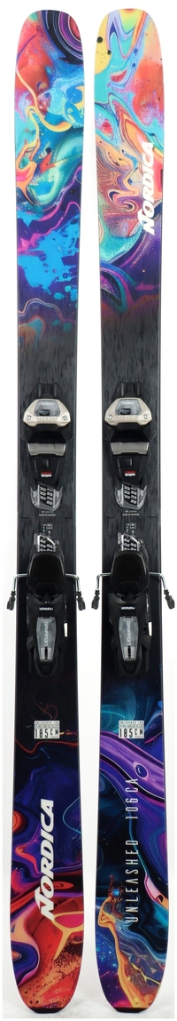2027 Nordica Unleashed 106 CA Skis Topsheets