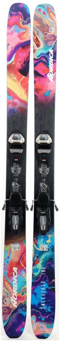 2027 Nordica Unleashed 106 Skis Topsheets