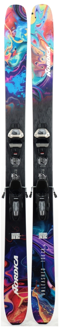 2027 Nordica Unleashed 106 CA Skis Topsheets