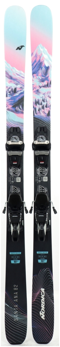 2027 Nordica Santa Ana 82 Skis Topsheets