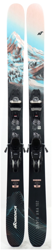 2027 Nordica Santa Ana 102 Skis Topsheets