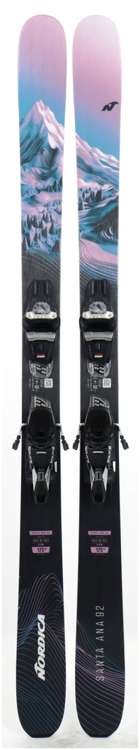 2027 Nordica Santa Ana 92 Skis Topsheets