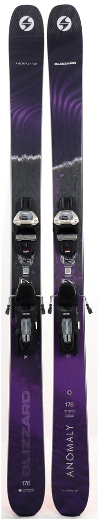 2026 Blizzard Anomaly 102 Skis Topsheets