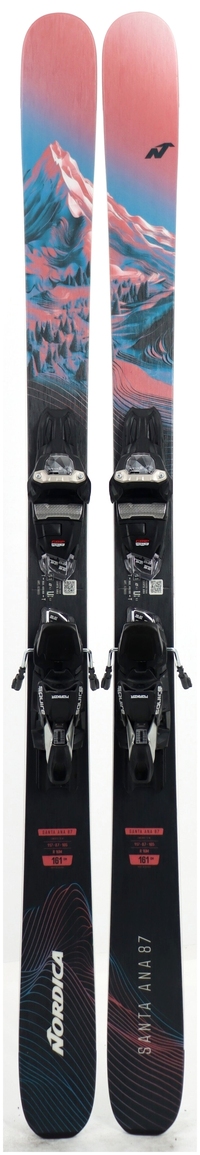2027 Nordica Santa Ana 87 Skis Topsheets