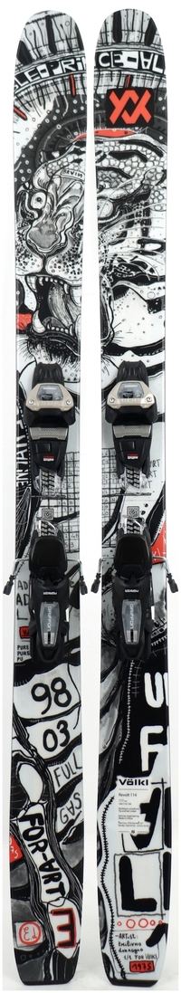 2027 Volkl Revolt 114 Skis Topsheets