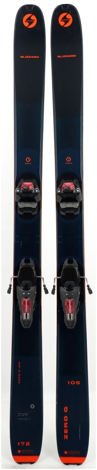 2025 Blizzard Zero G 105 Skis Topsheets