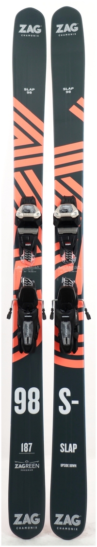 2025 ZAG Slap 98 Skis Topsheets