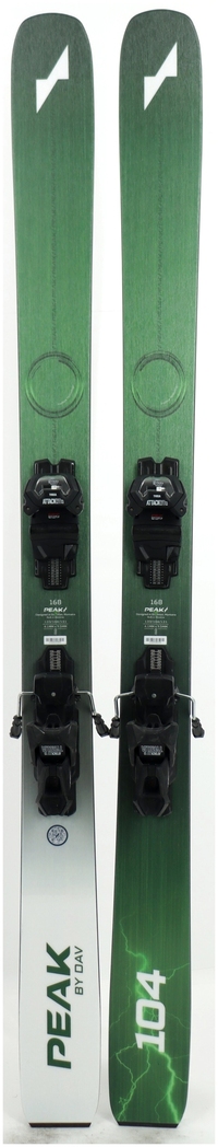 2024 Peak Skis Peak 104 By Dav Skis Topsheets
