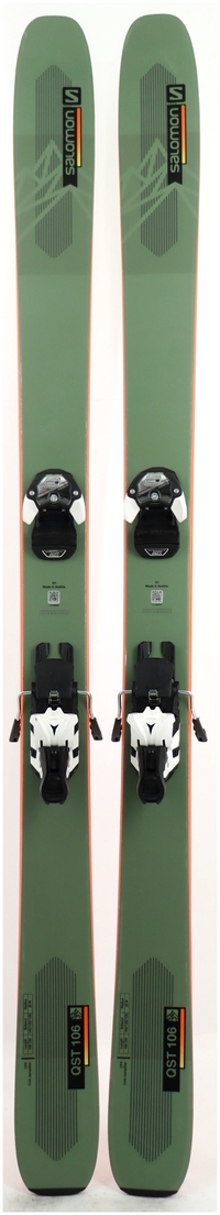 2022 Salomon QST 106 Skis Topsheets