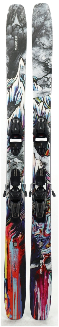 2025 Atomic Bent 100 Skis Topsheets