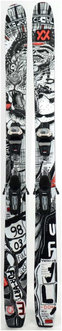 2027 Volkl Revolt 114 Skis Topsheets