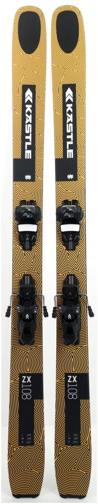 2026 Kastle ZX108 Skis Topsheets