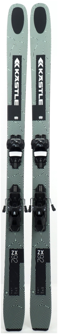 2026 Kastle ZX92 Skis Topsheets