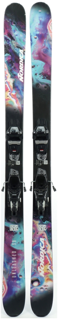 2026 Nordica Unleashed 98 Skis Topsheets