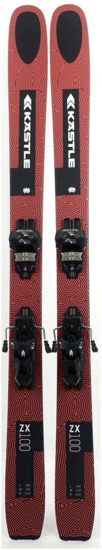 2026 Kastle ZX100 Skis Topsheets