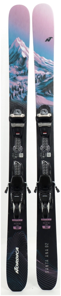 2026 Nordica Santa Ana 92 Skis Topsheets