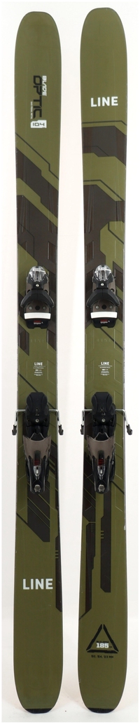 2024 Line Blade Optic 104 Skis Topsheets