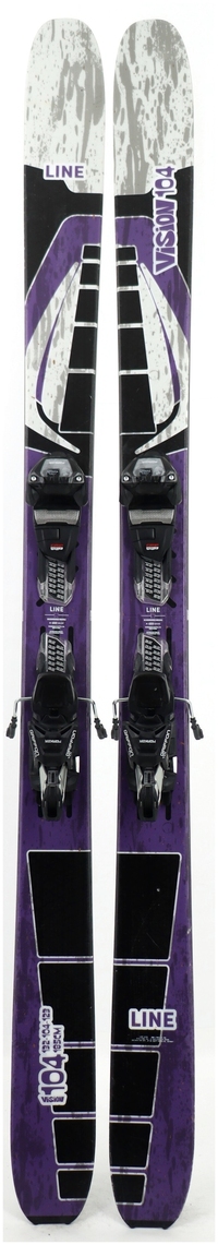 2026 Line Vision 104 Skis Topsheets