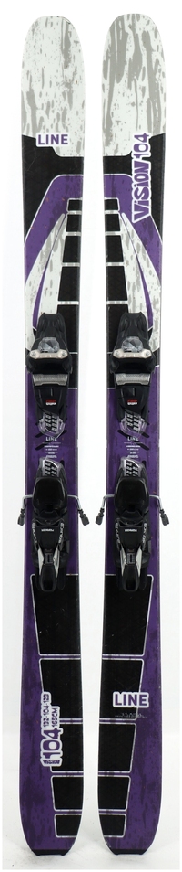 2026 Line Vision 104 Skis Topsheets
