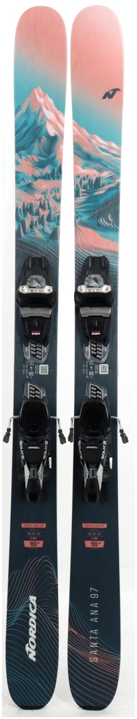 2027 Nordica Santa Ana 97 Skis Topsheets