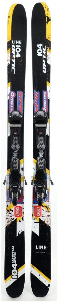 2026 Line Optic 104 Skis Topsheets