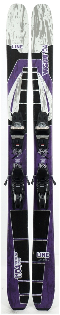 2026 Line Vision 104 Skis Topsheets