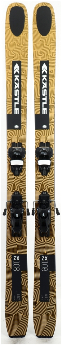 2026 Kastle ZX108 Skis Topsheets