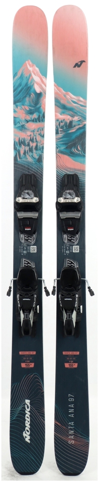 2026 Nordica Santa Ana 97 Skis Topsheets