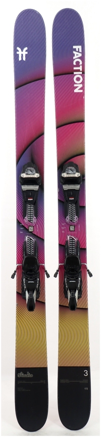 2026 Faction Studio 3 Skis Topsheets