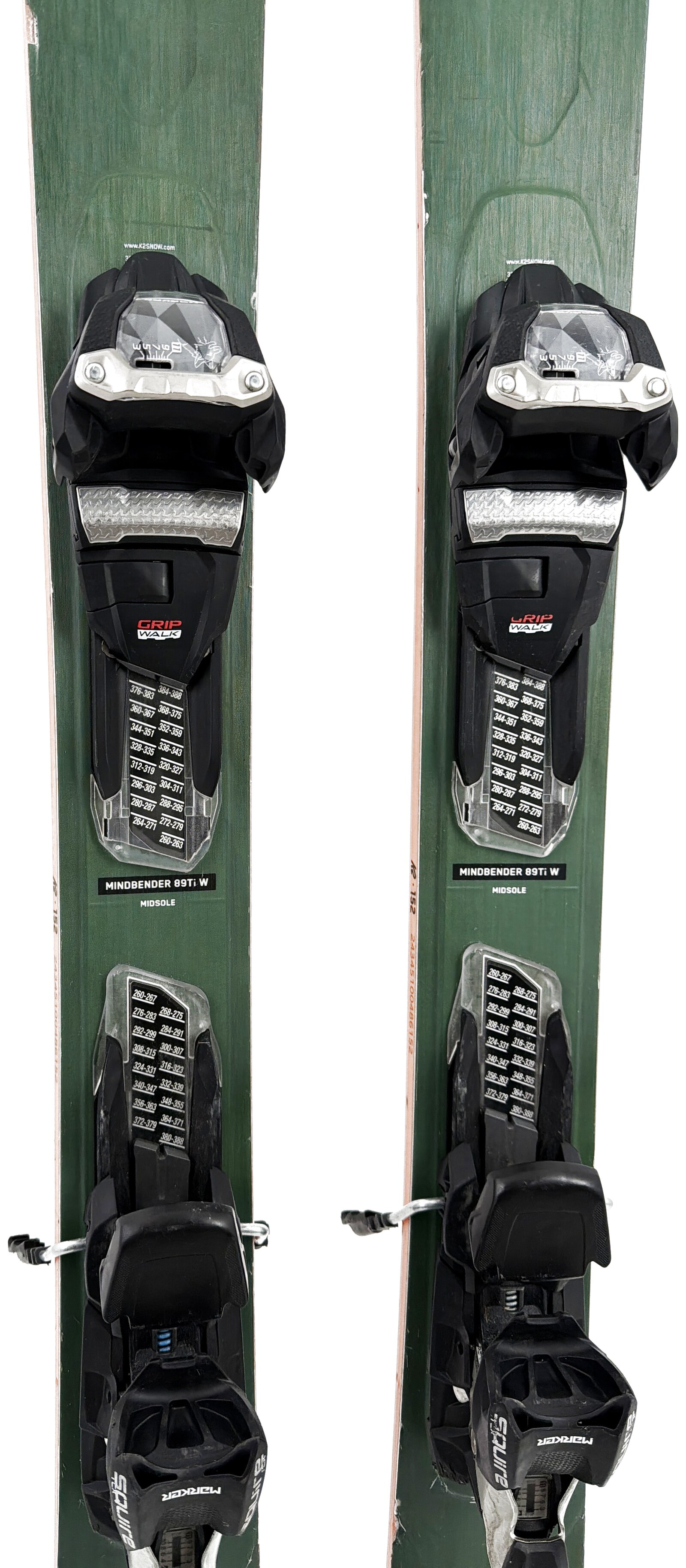 2026 K2 Mindbender 89Ti W Skis Mid